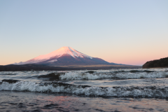 冬の富士（山中湖）